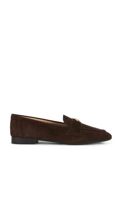 Coach Sculpted C Loafer In Brown