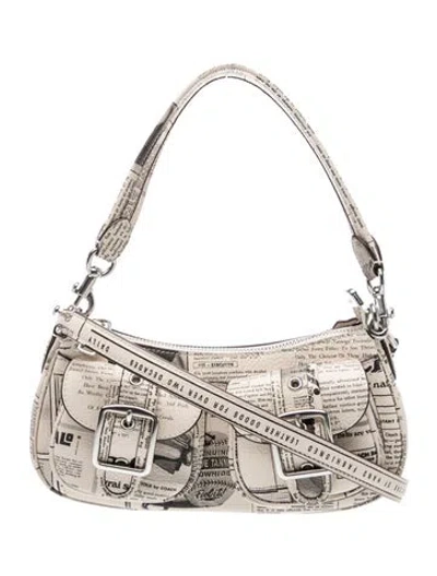 Pre-owned Coach Sequins Shoulder Bag