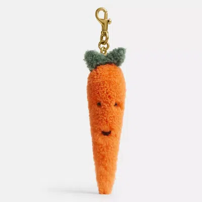 Coach Shearling Carroty Bag Charm