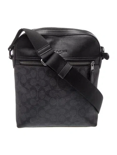 Pre-owned Coach Shoulder Bag In Black