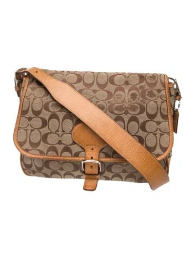 Pre-owned Coach Shoulder Bag In Brown