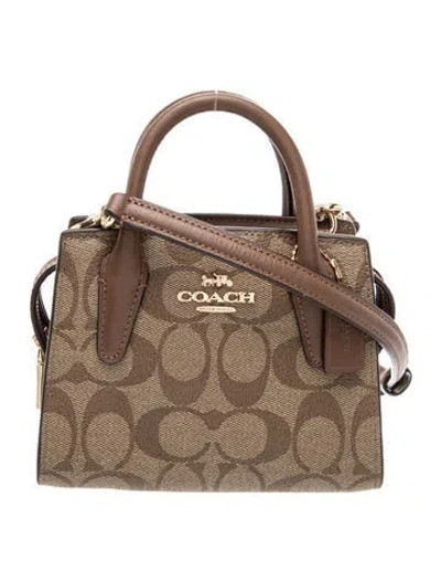 Pre-owned Coach Shoulder Bag In Brown