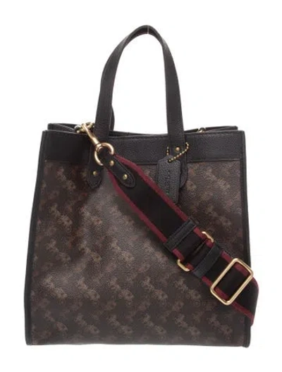 Pre-owned Coach Shoulder Bag In Brown