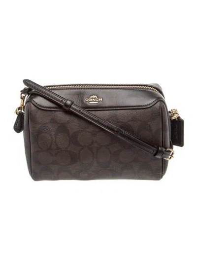 Pre-owned Coach Shoulder Bag In Brown