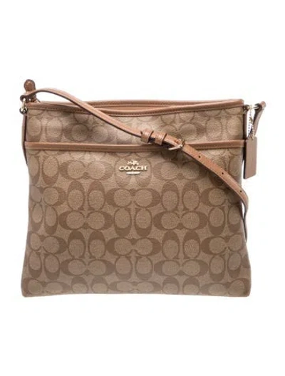 Pre-owned Coach Shoulder Bag In Brown