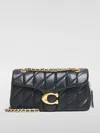 Coach Tabby 26 Nappa Leather Shoulder Bag In Black