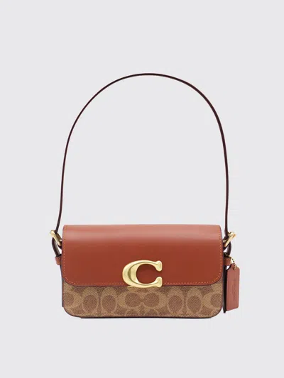 Coach Shoulder Bag  Woman Color Brown