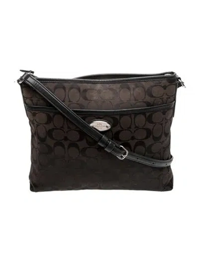 Pre-owned Coach Shoulder Bag In Multi