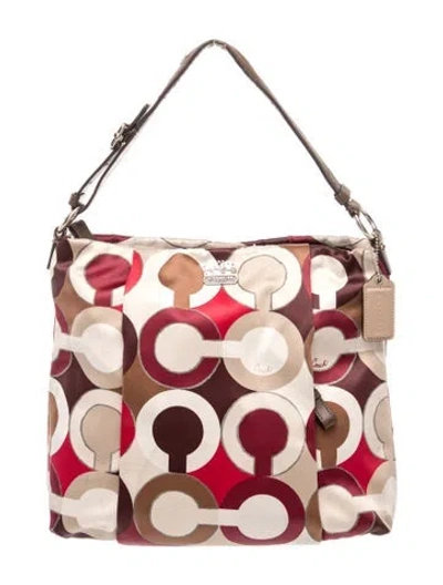 Pre-owned Coach Shoulder Bag In Multi