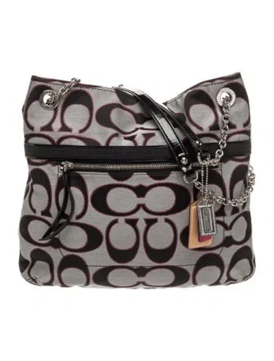 Pre-owned Coach Shoulder Bag In Multi