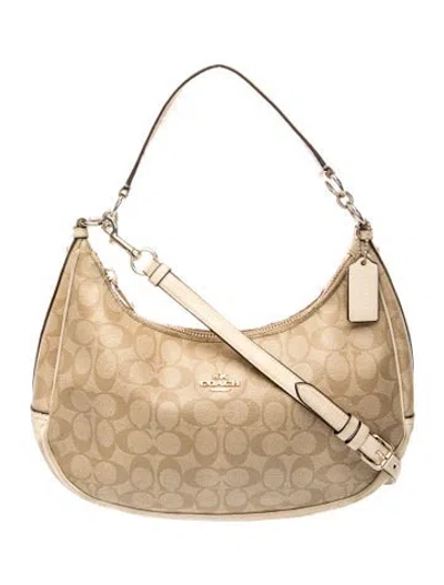Pre-owned Coach Shoulder Bag In Neutral
