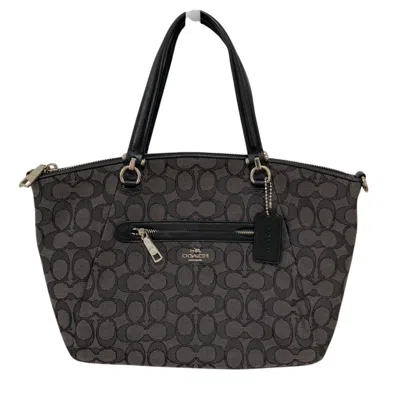 Pre-owned Coach Shoulder Bag Tote Bag () In Gray