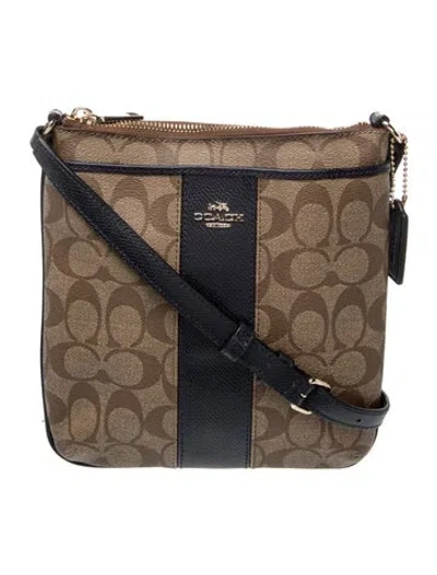 Pre-owned Coach Shoulder Bag W/ Tags In Brown