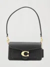 Coach Black Leather Tabby 20 Shoulder Bag