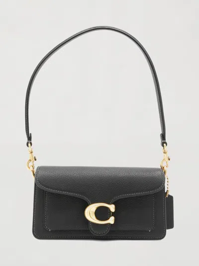Coach Black Leather Tabby 20 Shoulder Bag