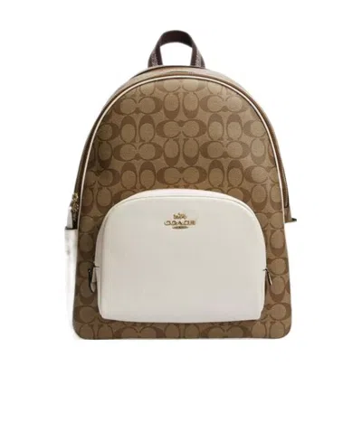 Coach Color-matching Backpack In White
