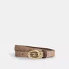 Coach Signature Buckle Cut To Size Belt, 25 Mm In Brown