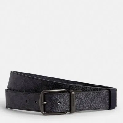 Coach Signature Buckle Cut-to-size Reversible Boxed Harness Belt