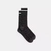 Coach Signature Calf Socks
