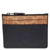 COACH COACH SIGNATURE CANVAS BLOCKING CARD CASE