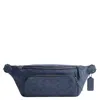 Coach Signature Canvas Jacquard League Belt Bag In Blue