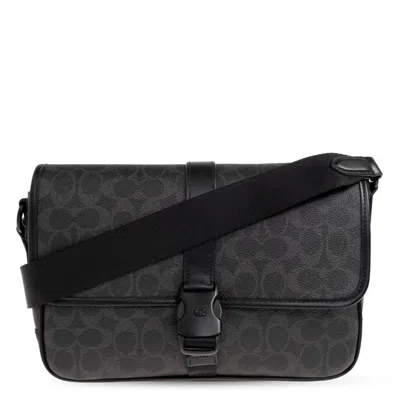Coach Signature Canvas League Messenger Bag