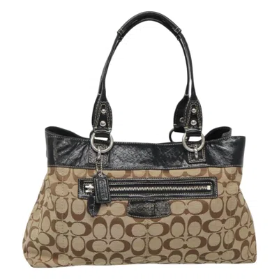 Pre-owned Coach Signature Canvas Tote Bag ()