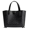 Coach Signature Canvas Willow Tote Bag In Multi