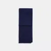 Coach Signature Embossed Knit Muffler In Blue