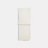Coach Signature Embossed Knit Muffler In White