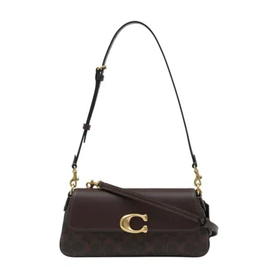 Coach Signature Jet Shoulder Bag In Brown