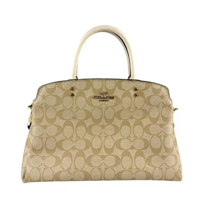 Pre-owned Coach Signature Leather Handbag Shoulder Bag ()
