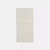 Coach Signature Metallic Oblong Scarf In Chalk