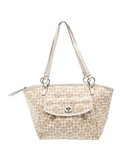 Pre-owned Coach Signature Shoulder Bag