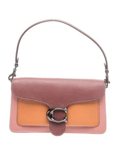 Pre-owned Coach Signature Shoulder Bag In Multi