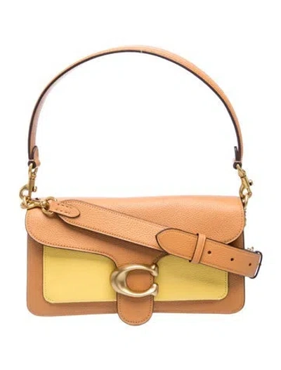 Pre-owned Coach Signature Shoulder Bag In Neutral