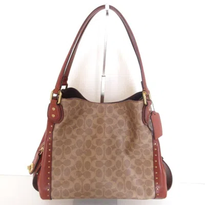 Pre-owned Coach Signature Shoulder Bag ()