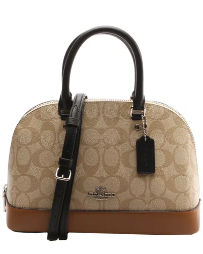 Coach Signature Sierra Satchel In Brown