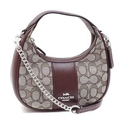Pre-owned Coach Signature Signature Line Handbag () In Multi