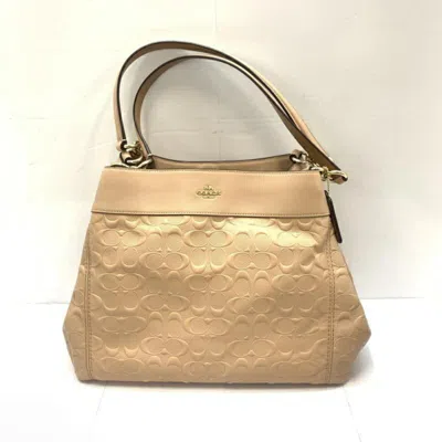 Pre-owned Coach Signature Signature Line Tote Bag () In Multi