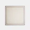 Coach Signature Silk Square Scarf In Sand