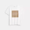 Coach Signature Square T-shirt In White