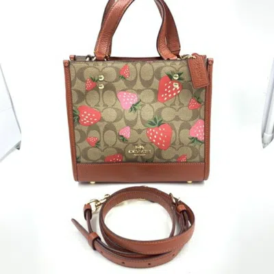 Pre-owned Coach Signature Tote Bag ()