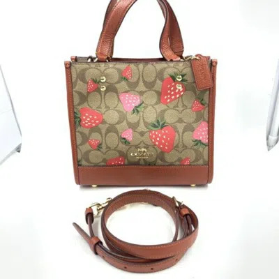 Pre-owned Coach Signature Tote Bag ()