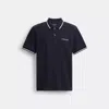 Coach Signature Trim Polo