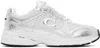 COACH SILVER & WHITE C301 SNEAKERS