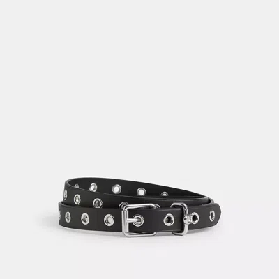 Coach In Silver/black