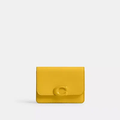 Coach In Silver/canary