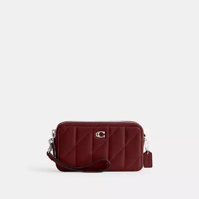 Coach In Silver/dark Ruby