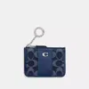 Coach In Silver/deep Blue Multi